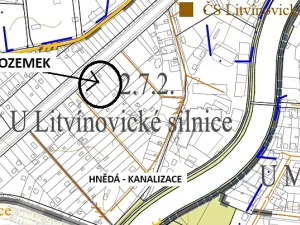 Prodej pozemku pro bydlení, České Budějovice, Litvínovická, 701 m2