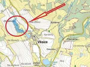 Prodej podílu pole, Vlksice, 1329 m2