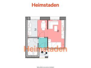 Pronájem bytu 1+kk, Havířov - Prostřední Suchá, Dělnická, 23 m2