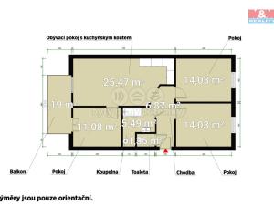 Prodej bytu 4+kk, Vochov, 89 m2