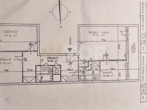 Pronájem bytu 3+1, Praha - Stodůlky, Bellušova, 72 m2