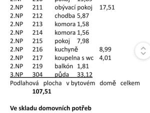 Prodej bytu 3+1, Česká Čermná, 63 m2