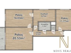 Prodej bytu 3+1, Plzeň, Pod Švabinami, 77 m2