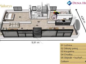 Prodej domu na klíč, Ostrava - jih, Horní, 48 m2