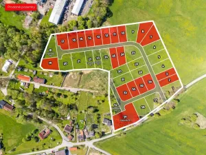Prodej pozemku pro bydlení, Kaplice - Mostky, 698 m2