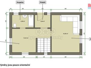 Prodej rodinného domu, Dolní Žandov - Úbočí, 107 m2