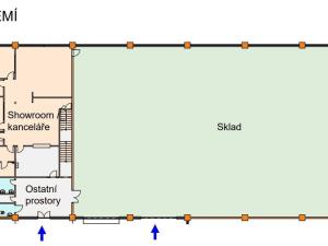 Pronájem skladu, Čestlice, Říčanská, 1393 m2