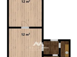 Pronájem bytu 2+kk, Letovice, Tyršova, 40 m2