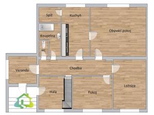 Prodej bytu 3+1, Nová Bystřice, Rybní, 90 m2