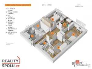 Prodej rodinného domu, Ořech, Východní, 159 m2