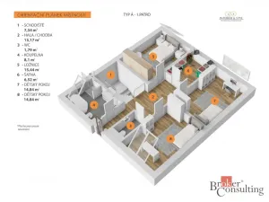 Prodej rodinného domu, Ořech, 159 m2