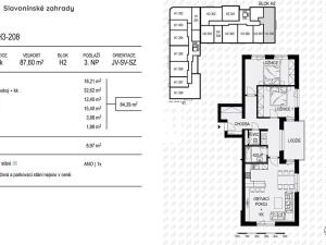 Prodej bytu 3+kk, Olomouc, Loudova, 84 m2