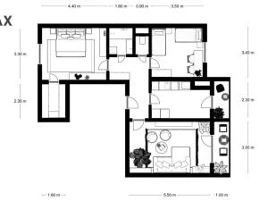 Prodej bytu 3+1, Špindlerův Mlýn - Bedřichov, 79 m2