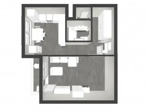 Pronájem bytu 1+1, Brno, Renčova, 45 m2