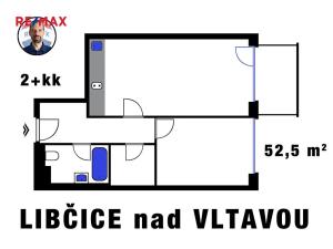 Prodej bytu 2+kk, Libčice nad Vltavou, Pod Hliníkem, 64 m2