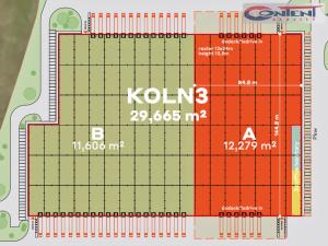 Pronájem výrobních prostor, Ovčáry, 12000 m2