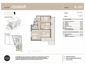 Prodej bytu 3+kk, Příbram, 122 m2