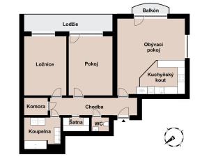 Pronájem bytu 3+kk, Dolní Břežany, Dělnická, 94 m2