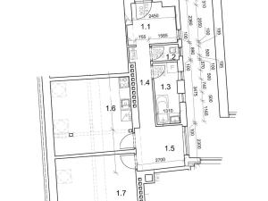 Pronájem bytu 2+kk, Praha - Holešovice, U garáží, 60 m2