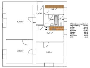 Prodej bytu 3+1, Praha - Kobylisy, Vršní, 77 m2