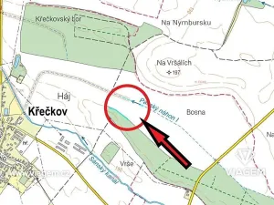 Prodej podílu pole, Křečkov, 1708 m2