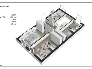 Prodej rodinného domu, Chrudim, Na Vazovce, 100 m2