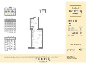 Prodej bytu 1+kk, Praha - Žižkov, Chlumova, 30 m2