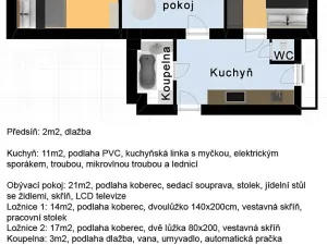 Pronájem bytu 3+1, Praha - Libeň, V Holešovičkách, 71 m2