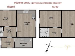 Prodej rodinného domu, Dobřichovice, Raisova, 122 m2