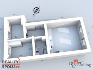 Prodej bytu 3+kk, Opava - Předměstí, Palackého, 62 m2