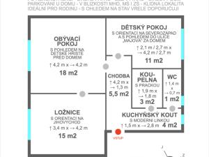 Prodej bytu 3+kk, Meziboří, Májová, 58 m2