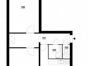 Prodej bytu 2+1, Ostrava - Přívoz, Arbesova, 62 m2