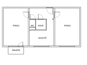 Prodej bytu 2+1, Brno, náměstí SNP, 60 m2