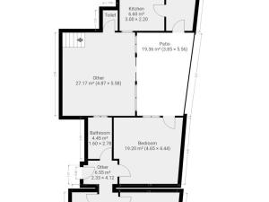 Pronájem bytu 2+1, Praha - Libeň, Střížkovská, 72 m2