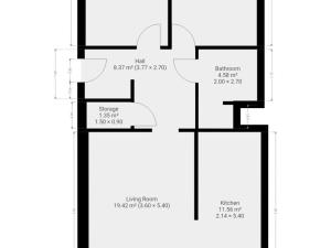 Pronájem bytu 3+kk, Praha - Stodůlky, Modrá, 75 m2