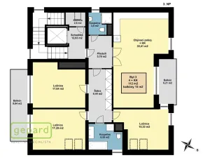 Prodej bytu 6+kk a větší, Praha - Stodůlky, Plzeňská, 160 m2