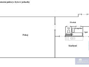 Prodej bytu 1+1, Praha - Vršovice, Přípotoční, 49 m2