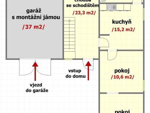 Prodej rodinného domu, Zlonín, Hlavní, 258 m2