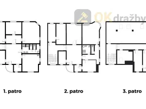 Dražba rodinného domu, Hradec Králové, Kydlinovská, 200 m2