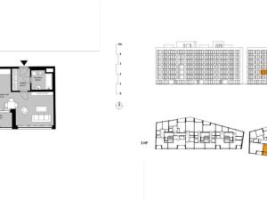 Pronájem bytu 1+kk, Praha - Karlín, Breitfeldova, 40 m2