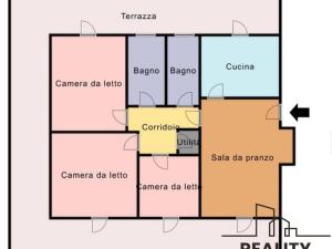 Prodej bytu 4+1, Via Umbria, 65015 Montesilvano PE, Itálie, 130 m2