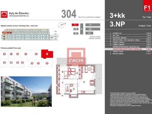 Prodej bytu 3+kk, Olomouc - Nová Ulice, Třída Jiřího Pelikána, 69 m2