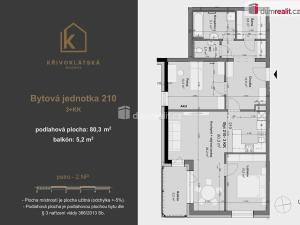 Prodej bytu 3+kk, Nové Strašecí, Viktora Olivy, 80 m2