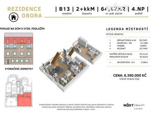 Prodej atypického bytu, Příbram, Špitálská, 64 m2