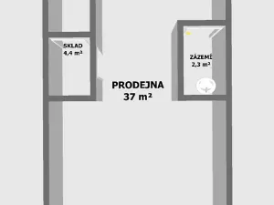 Pronájem obchodního prostoru, Ostrava, Českobratrská, 44 m2