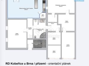 Prodej rodinného domu, Kobeřice u Brna, Újezd II., 153 m2