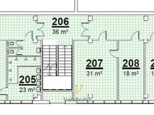 Pronájem kanceláře, Olomouc - Chválkovice, 577 m2