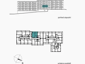 Prodej bytu 2+kk, Praha - Radlice, Výmolova, 49 m2