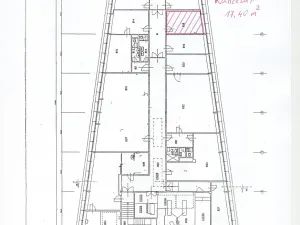 Pronájem kanceláře, Brno, Kobližná, 17 m2