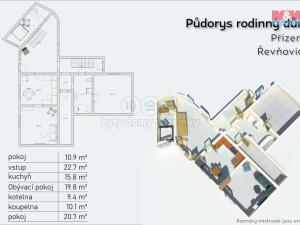 Prodej rodinného domu, Strážkovice - Řevňovice, 167 m2